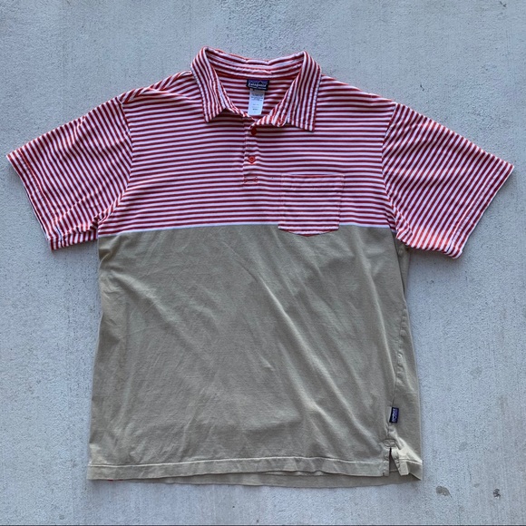 Patagonia Other - Patagonia organic cotton polo shirt men’s size L.